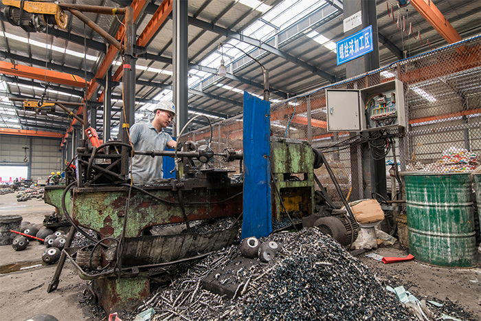 云南网架配件车间